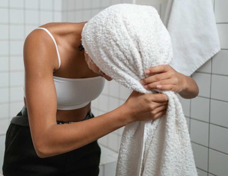 benefits of washing hair upside down