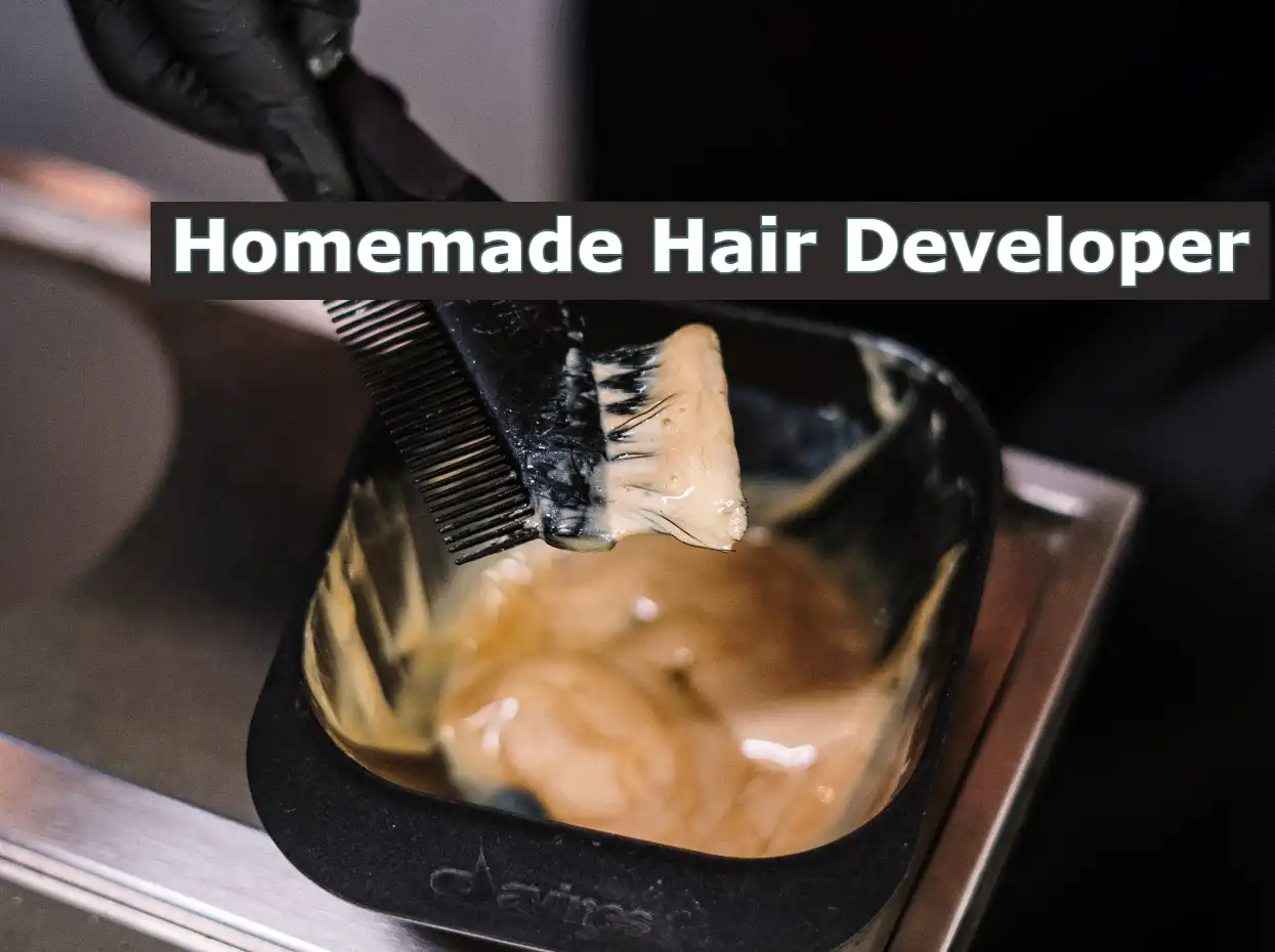 How To Make Homemade Hair Developer For Bleach & Dye